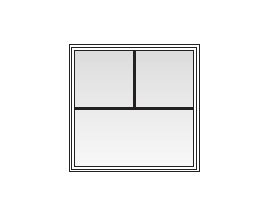 A Series Windows by Schoeneman's